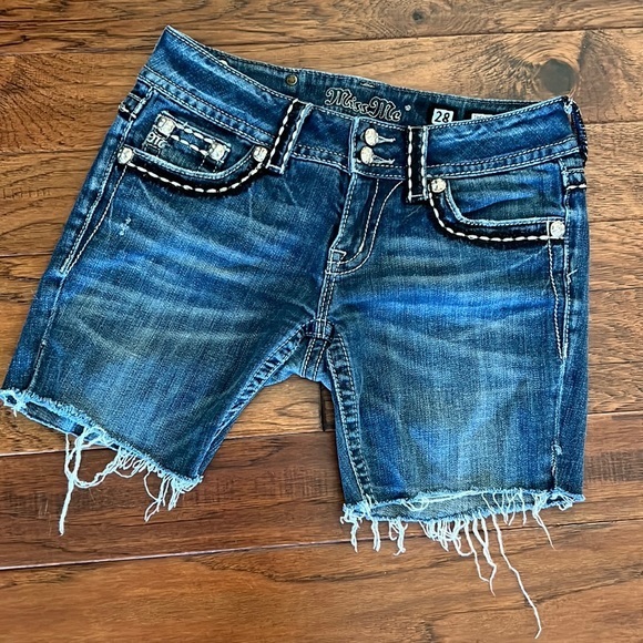 Miss Me Shorts Miss Me Cut Off Fringe Jean Shorts Poshmark